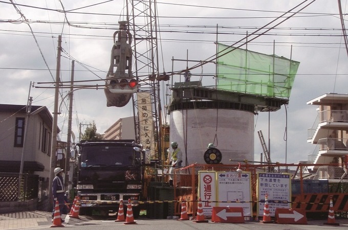 佃～大和田幹線下水管渠築造工事