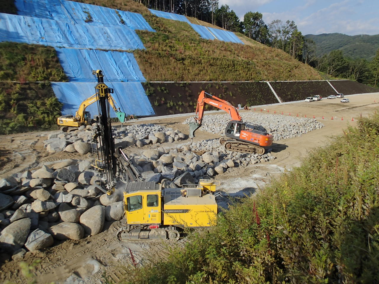 安威川ダム大岩地区基盤整備工事（Ｈ２７－１工区）