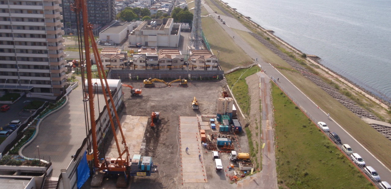 酉島地区地盤改良実施工事